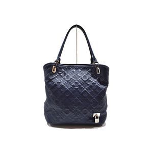 Louis Vuitton Lilia Lambskin Tote Bag Black